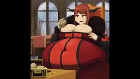fat anime girl compilation #1
