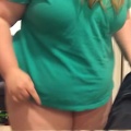 Fat belly BBW Revisiting those old tight jeans