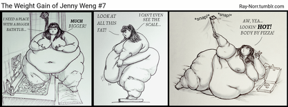 The Weight Gain Of Jenny Weng Pt 7 By Ray-Norr-