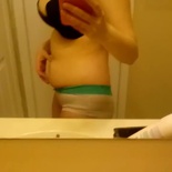 130ish Throwback Sexy college belly babe