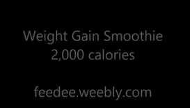 Weight gain smoothie