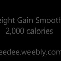 Weight gain smoothie