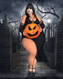 mistress of the dark pumpkin
