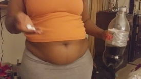 7 Mentos 2L diet coke bloat