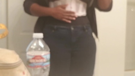 Belly bloat out of waist trainer