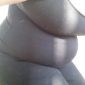 Do I look pregnant or just fatter - Tease Fat Girl For Missing Yoga class AND Getting Fatter
