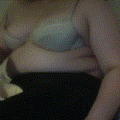 Chubby Girl Eating Potato Chips Big Belly Really Swollen Bbw - 31
