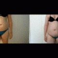 190lb vs 250lb Side by Side Weight Gain Video