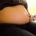 My big belly full and sexy