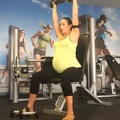 Pregnant Lady Working Out