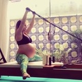 Pregnant Woman Working Out