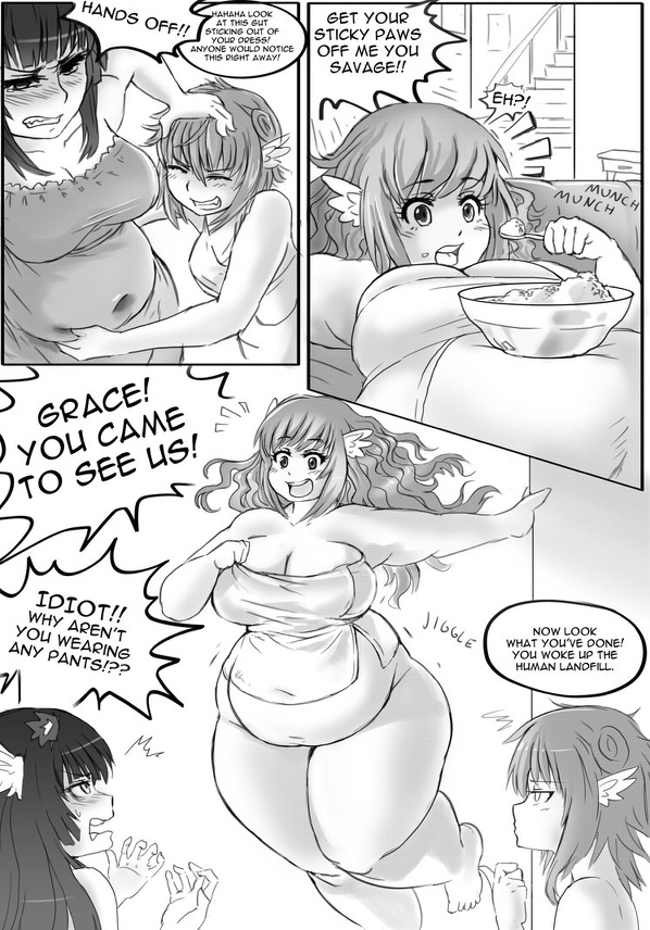 dinner with sister page 02 by kipteitei d9a0711.