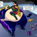 commission  batgirl and robin   part 2 of 3 by ray norr-d5zavg8
