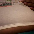 Watch my belly bulge out of the shirt!