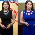 Local Weather Girl Thick In Blue Friday
