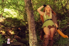 FC Dragons Crown Elf Nude Cosplay 3