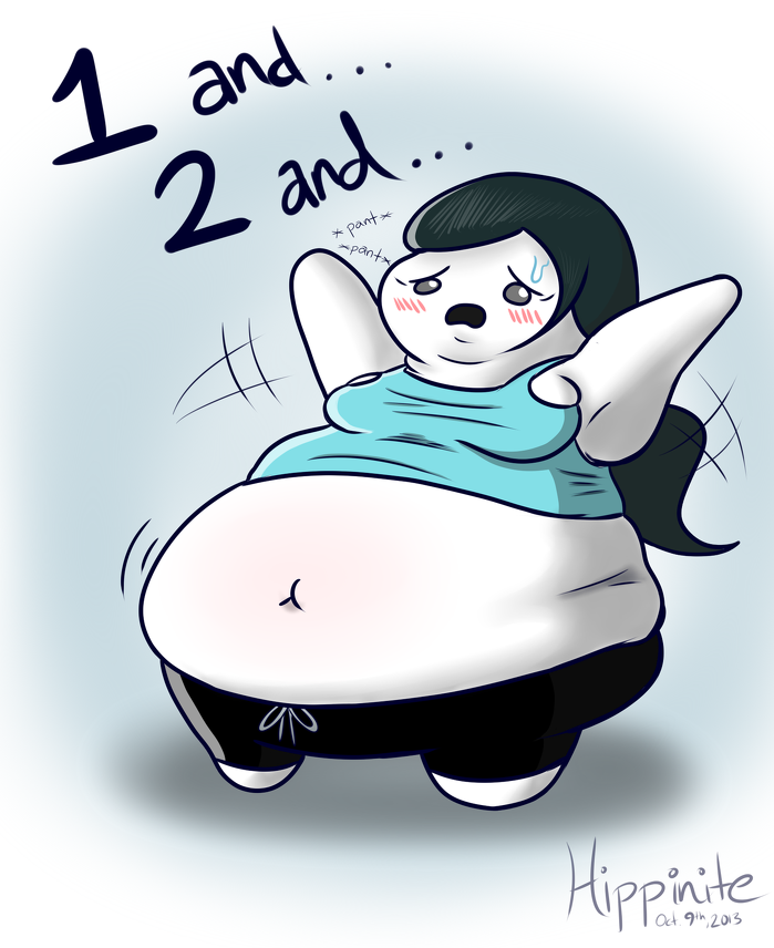 Wittle Tubby Wii Fit Fatty.