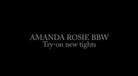 Amanda Rosie BBW 1