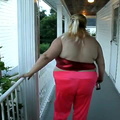 Bbw Cynthia Red Tube Top