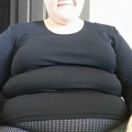 180611 BBW belly play at work post-lunch