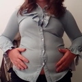 Big belly small shirt