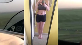 TINY GIRL GETS CHUBBY AND TUBBY - WEIGHT GAIN 19,000