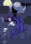 Commission Raven Takes Flight By Axel-Rosered