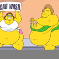 Miss Hoover & Mrs. Krabbapple Car Wahs By TubbyToon