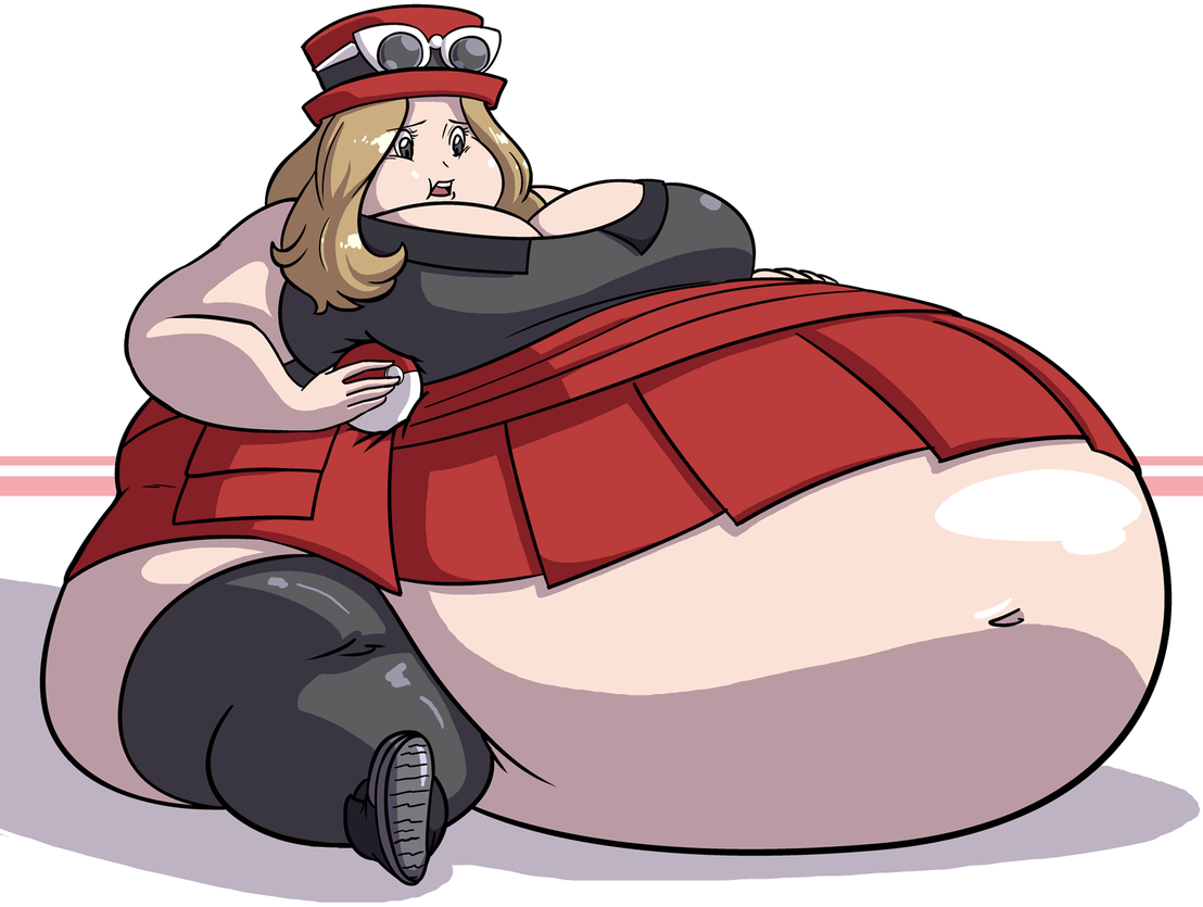 Pokemon Fat Porn - Serena commission pokemon x wide load by axel rosered | StufferDB - The  database of Stuffers & Gainers
