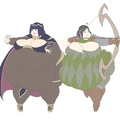 tharja and noire fat by eishiban d6owjn1-pre