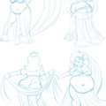 pack preview   sketchbook 7 belly dancing daisy by axel rosered d9s7ynp-pre