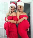 two pregnant girls in red by pregnancy2016 dbyk1sc-fullview
