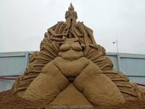 Sand sculpture