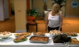 Very fat italian blonde girl (part 1)