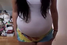 fat belly girl belly vid 3