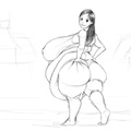 Kiari Struts Her Stuff (Sketch) by FoxFire486 718635558