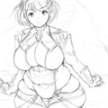 Pudgy Pyra (Sketch) by FoxFire486 719759782