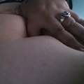 Pushing my finger deep inside my navel... I love the feeling!!