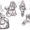 Claire Slobby Sketches