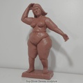 BBW clay sculpture