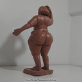 BBW clay sculpture