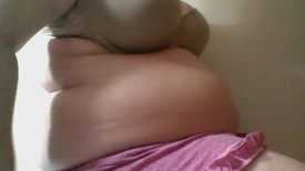 ???? Belly Update - Tease Fat Girl For Weight Gain   ????????????