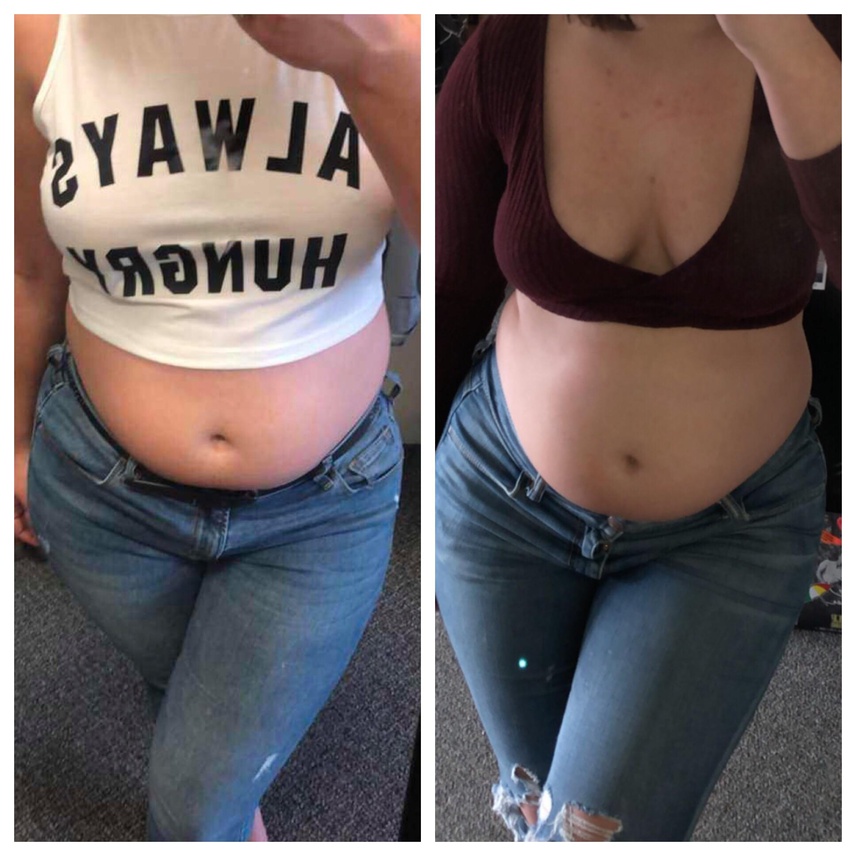 November to now same pose, different belly.jpg