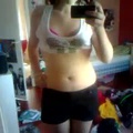 It s me and my lovely belly    I try to make skinny