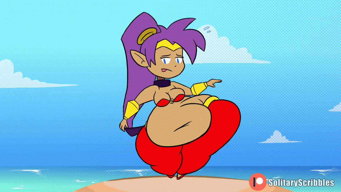 Big Bellied Shantae Animation 3.