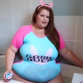 Jodie Elizabeth - Gainer Girl Bathwater - Fat Belly Delphine 1080p