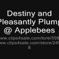 Pleasantly Plump - (2009-02) at Applebees