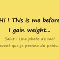 Before   after weight gain video