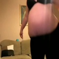 Pregnant BBW Vannah Cream Striptease