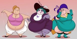 three girls by tubbytoon de70mn0-fullview